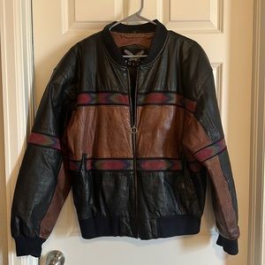Vintage leather jacket